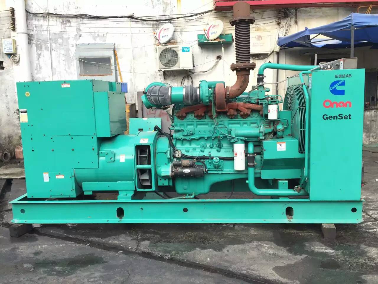 乳山租赁发电机-柴油发电机不正常冒烟的原因